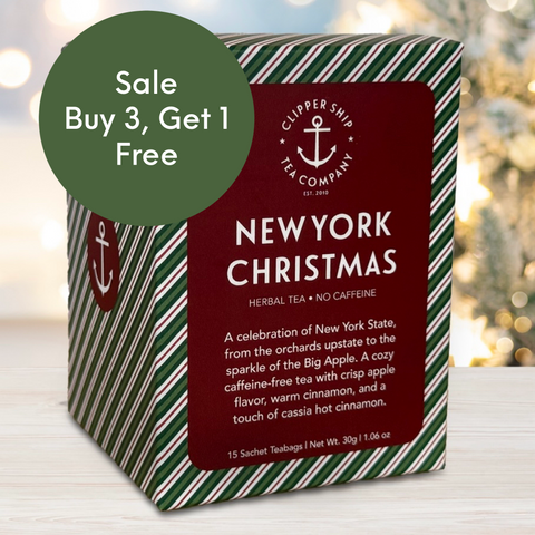 New York Christmas Pyramid Sachet Box