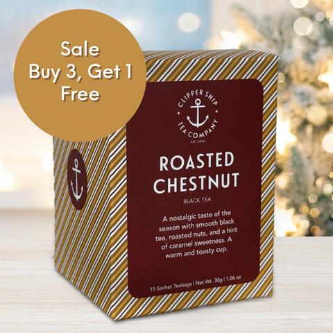 Roasted Chestnut Pyramid Sachet Box