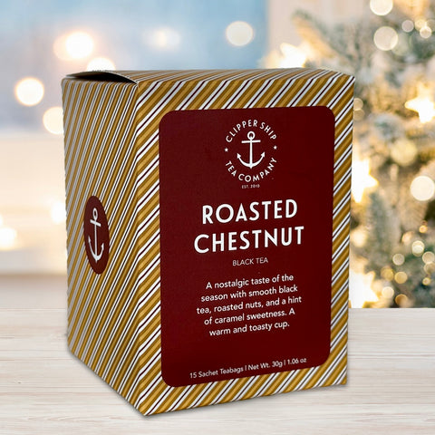 Roasted Chestnut Pyramid Sachet Box