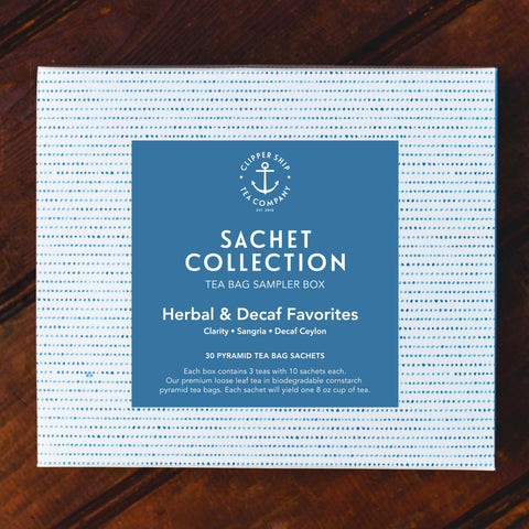 Sachet Collection Box - Herbal & Decaf Favorites