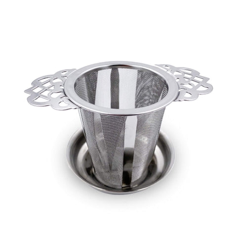 Infuser + Stainless Dish